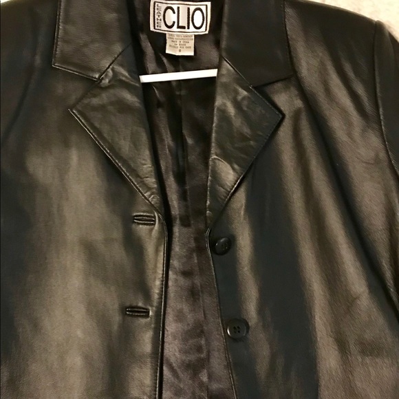 Clio leather jacket - Picture 3 of 4
